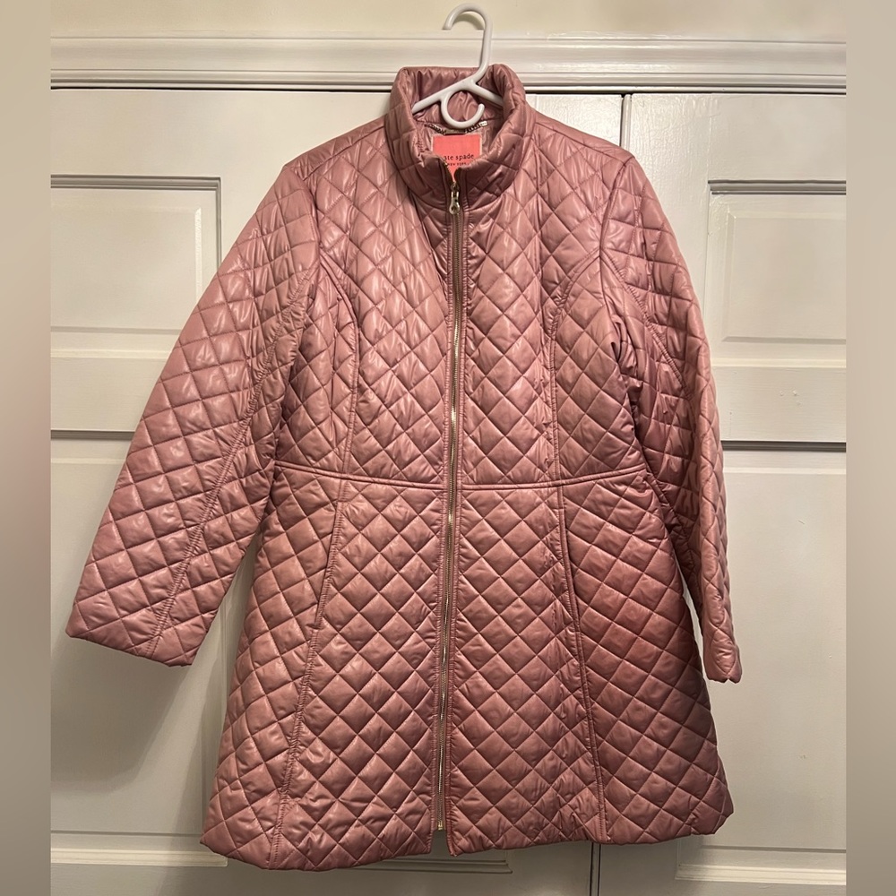 Kate Spade Quilted Puffer Coat Size XL